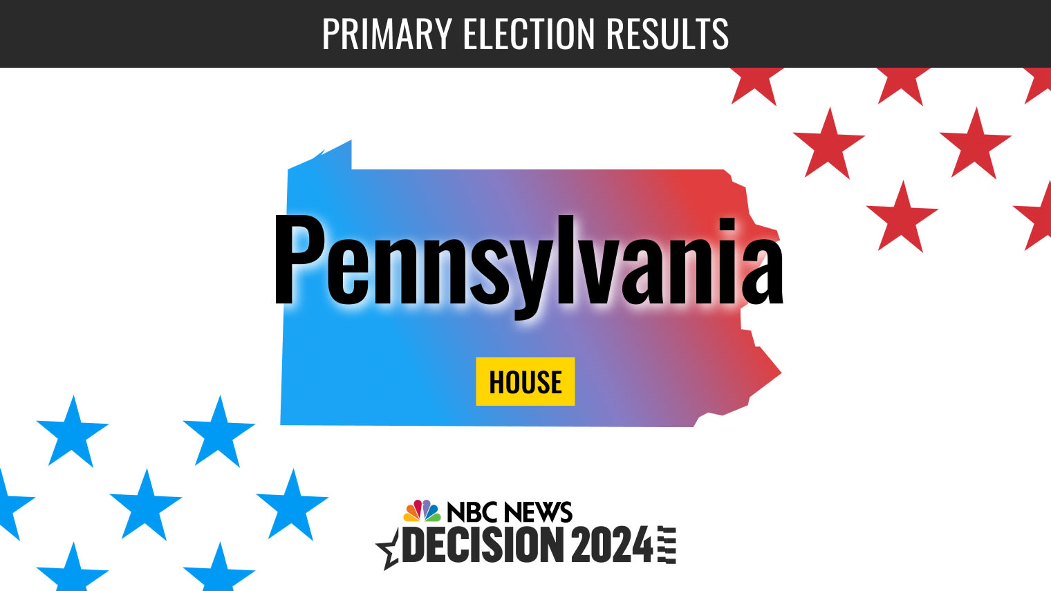 Pennsylvania House Primary Election 2024 Live Results